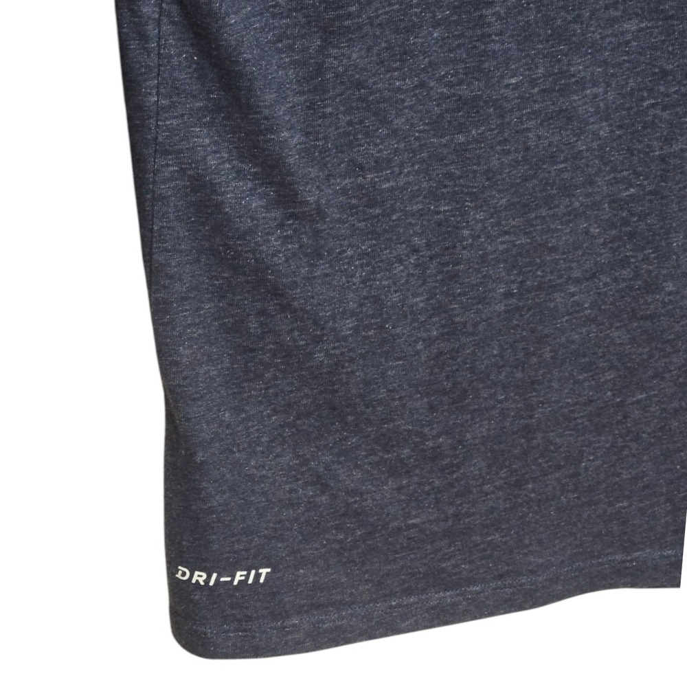 Nike Dri-FIT Athletic Cut T-Shirt The Nike Tee Training Gym Blue‎ Mens XL - Picture 4 of 6